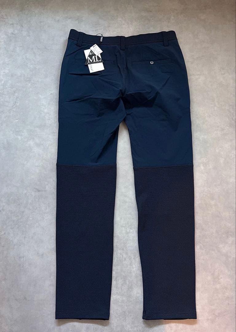 新品 ★ MARK&LONA パンツ ジャージー ネイビー マーク&ロナ 正規品