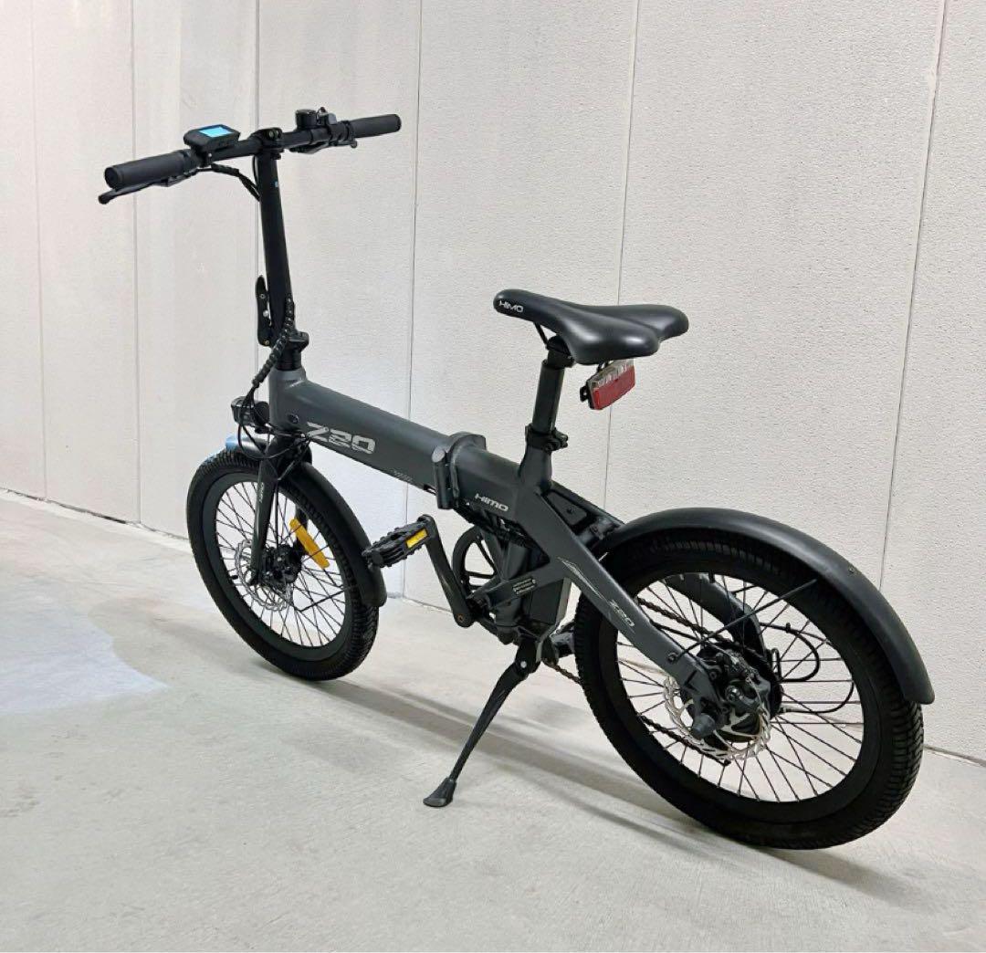 【東京・付属品付】電動アシスト自転車20インチ・折りたたみ可能