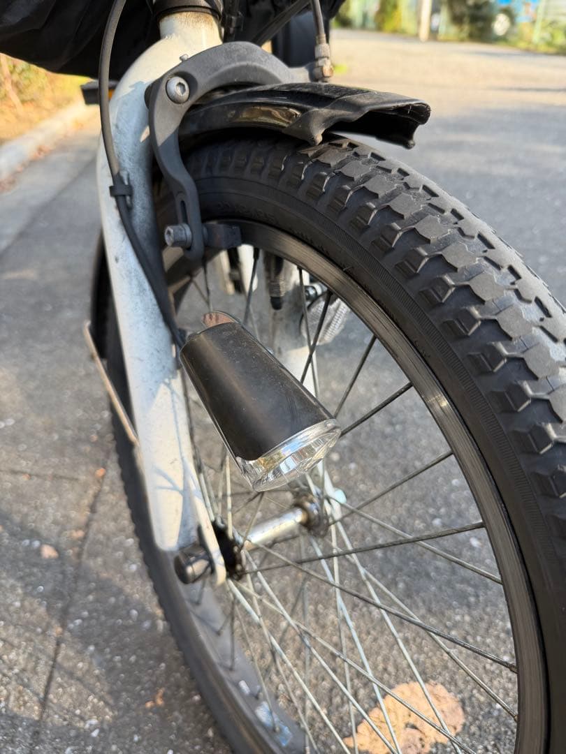 パナソニック 電動アシスト自転車　BE-ENMK03 白　送料込み