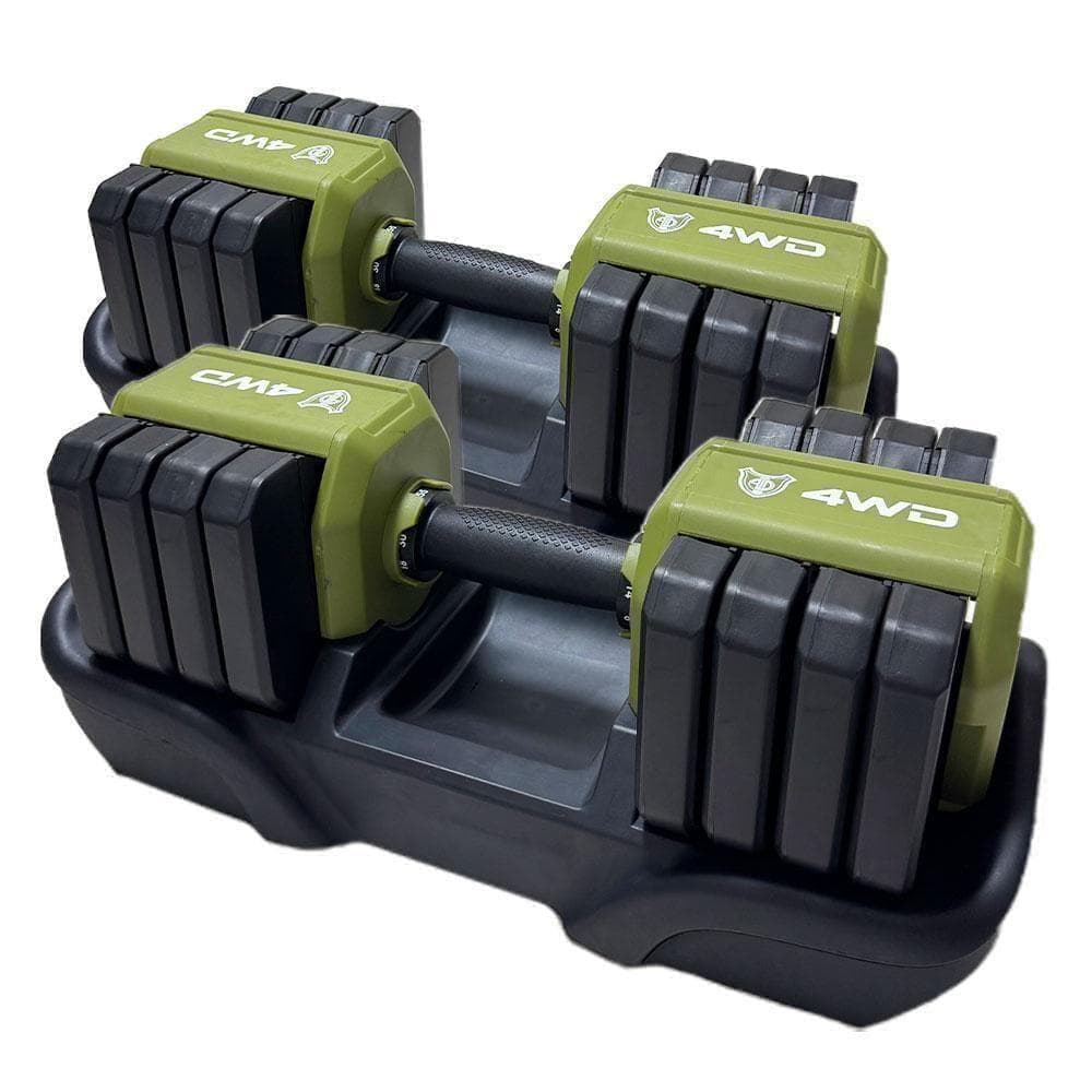 可変式ダンベル 25kg 2個セット オリーブ 可変式 5段階 調整 K316