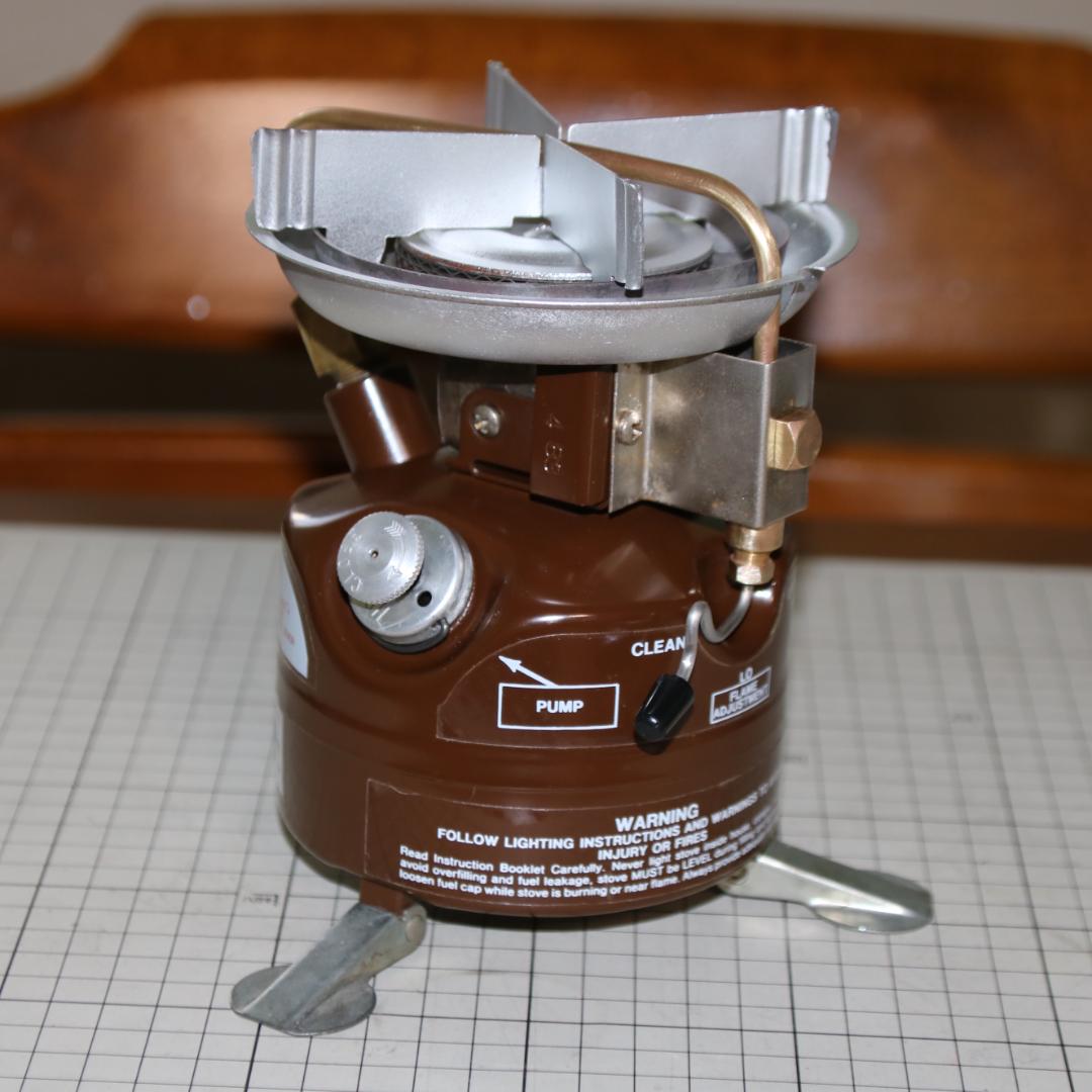 超美品　希少　ヴィンテージ　コールマン 400 茶ピーク１　No.37