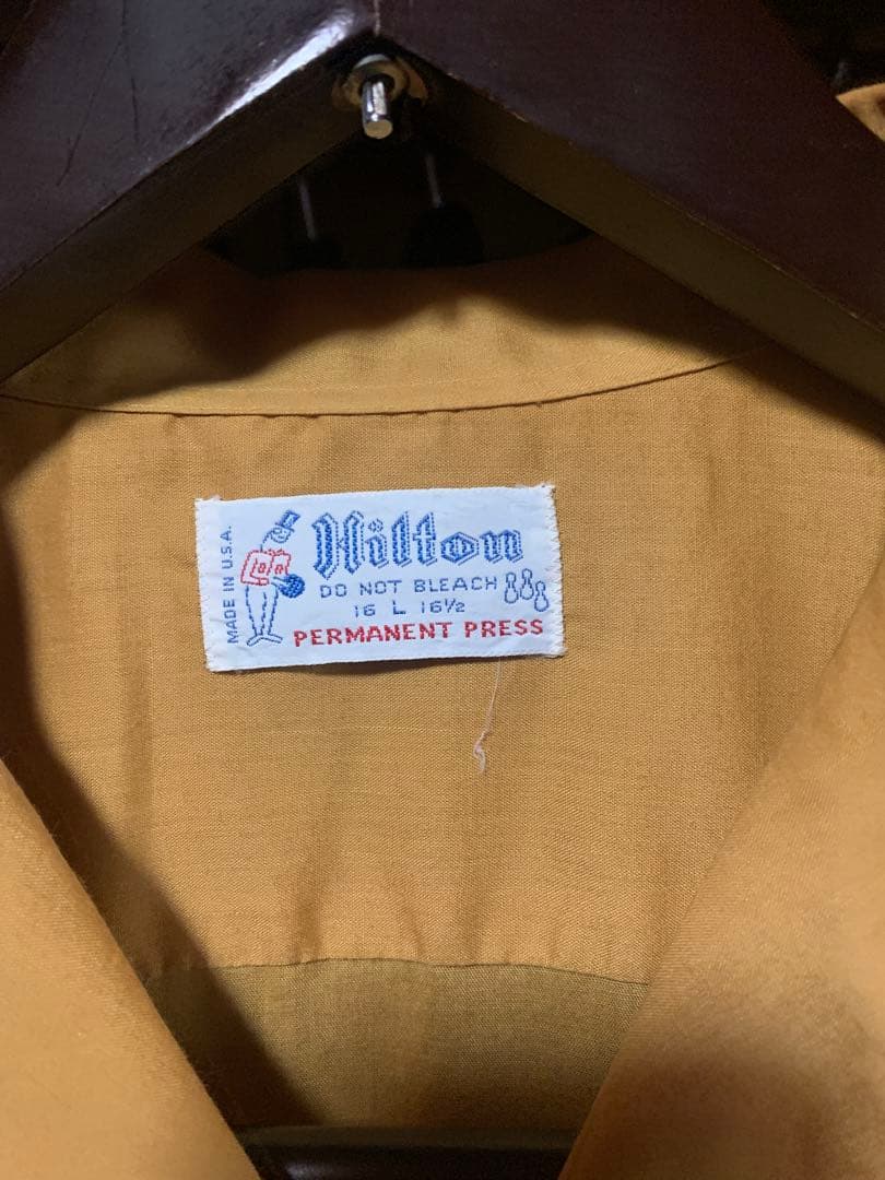 Hilton ボウリングシャツ 60〜70's ボーリング　ヒルトン