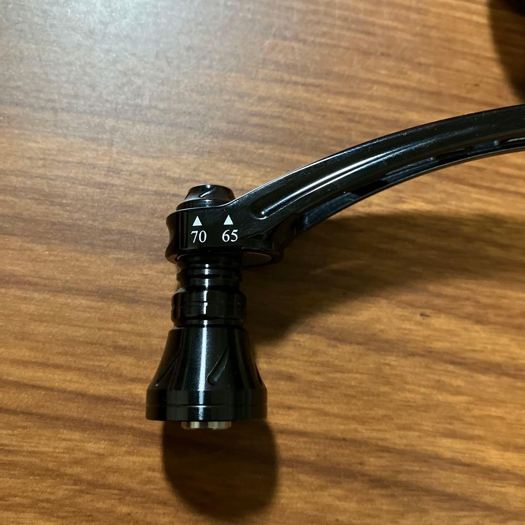 美品　ダイワ用　ハイテン　70mm パワーハンドル　ZPI スタンド