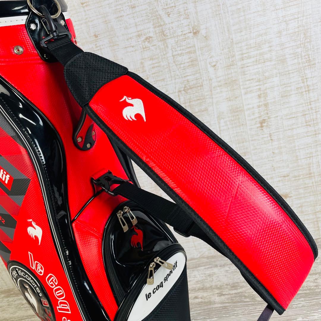 le coq sportif ルコック　サークルロゴ　キャディバッグ　9型
