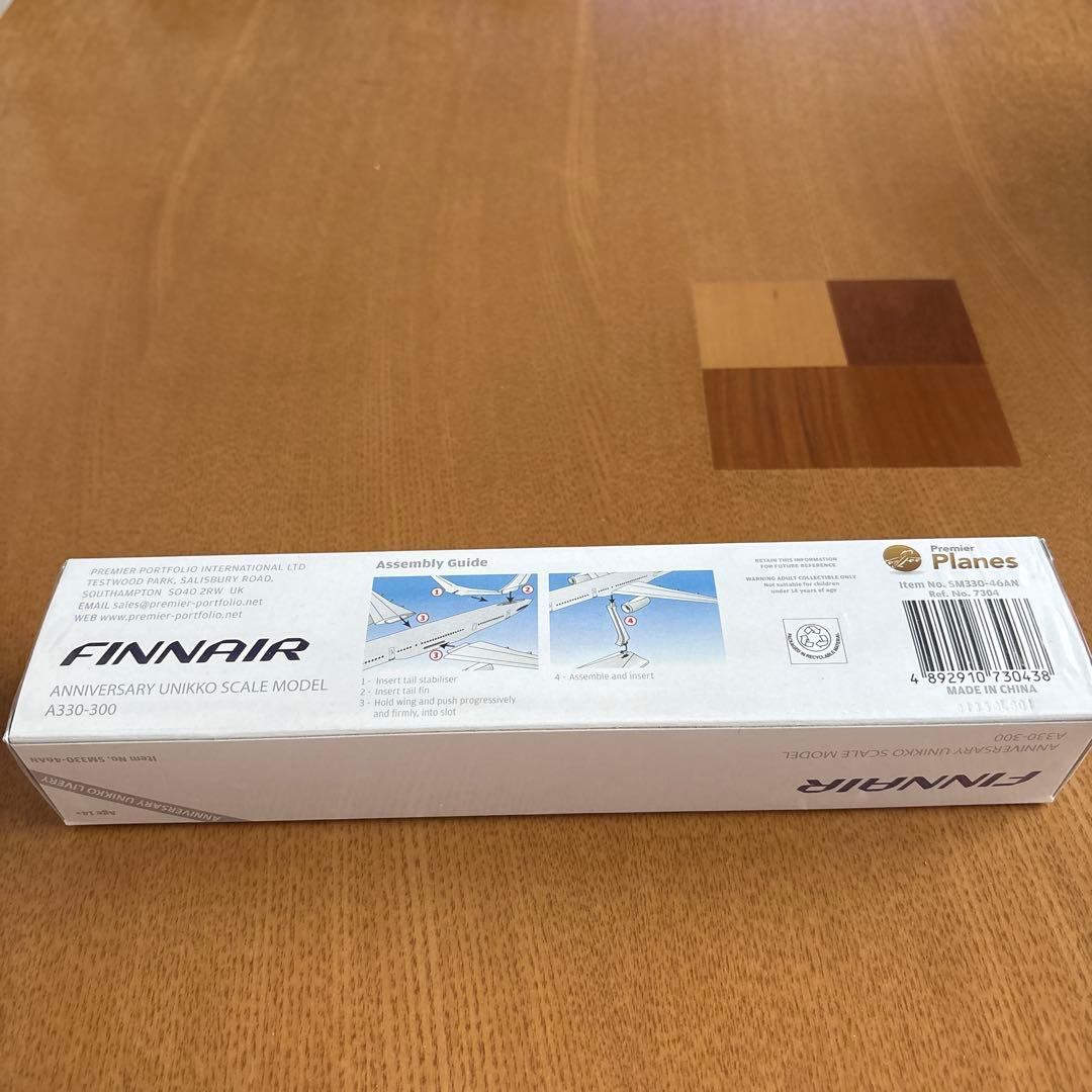 フィンエアー　機内販売2点セット モデルプレーン　プレイングカード