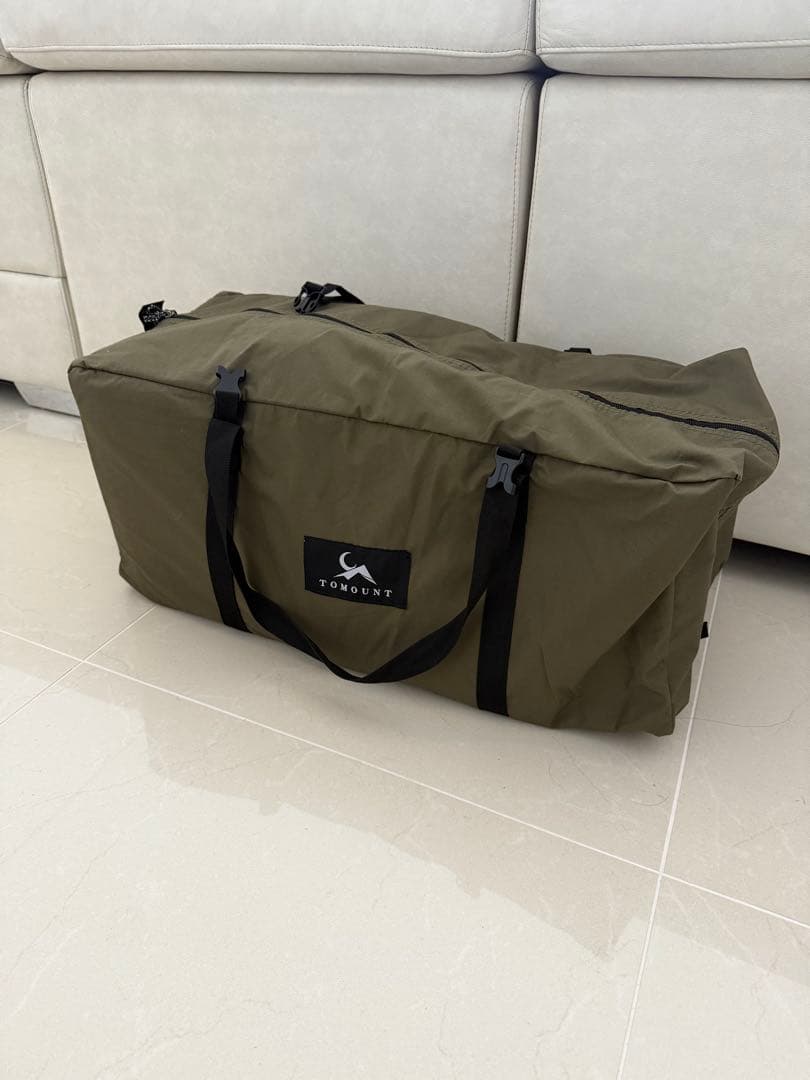 新品‼️TOMOUNT✨ドームシェルターテント TC TPU+メッシュドア　煙突穴