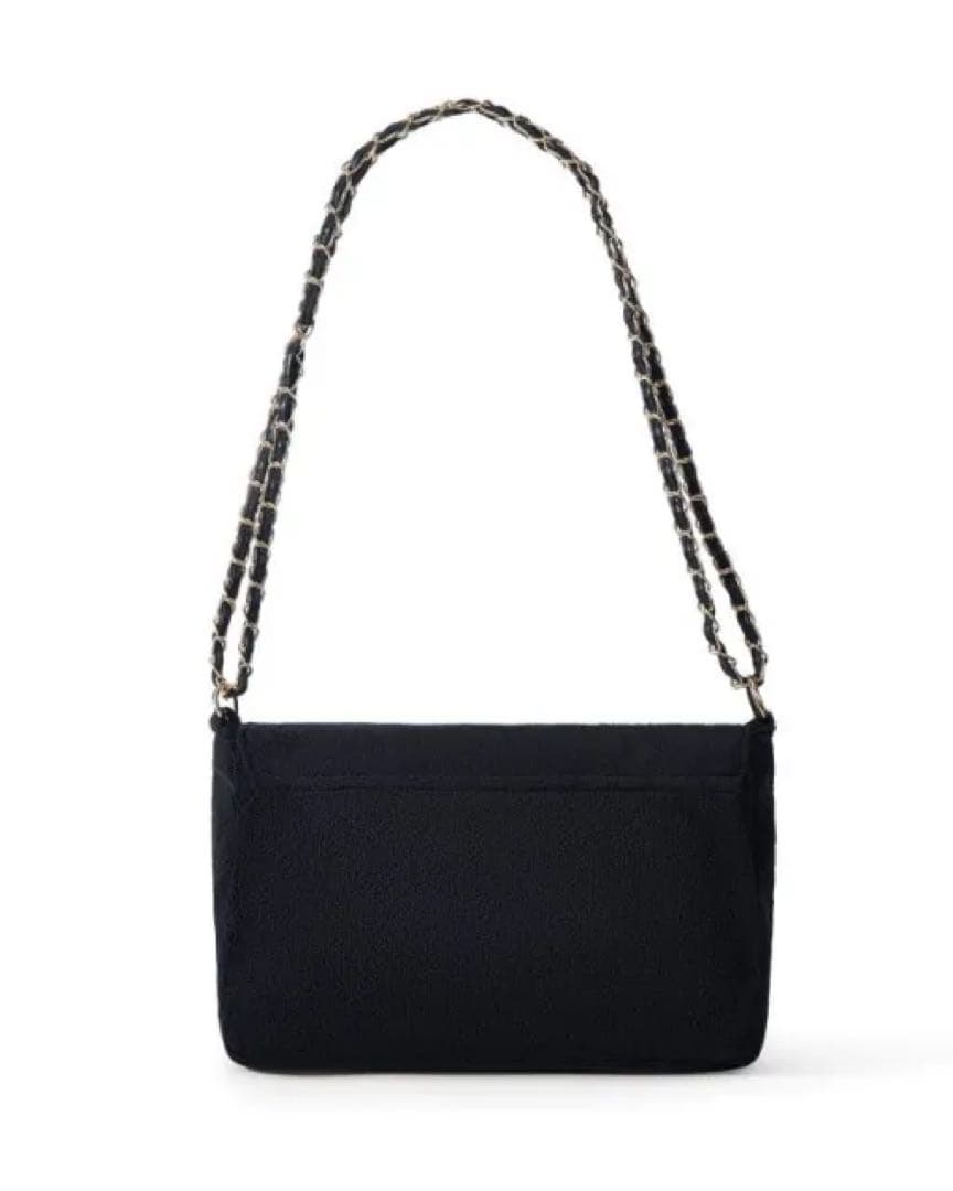 M*。様 訳あり品 CHANELシャネル ミニバッグ ポーチ ブラック×ホワイト