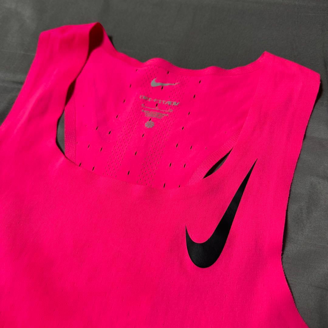 NIKE エアロスイフト シングレット ピンクS