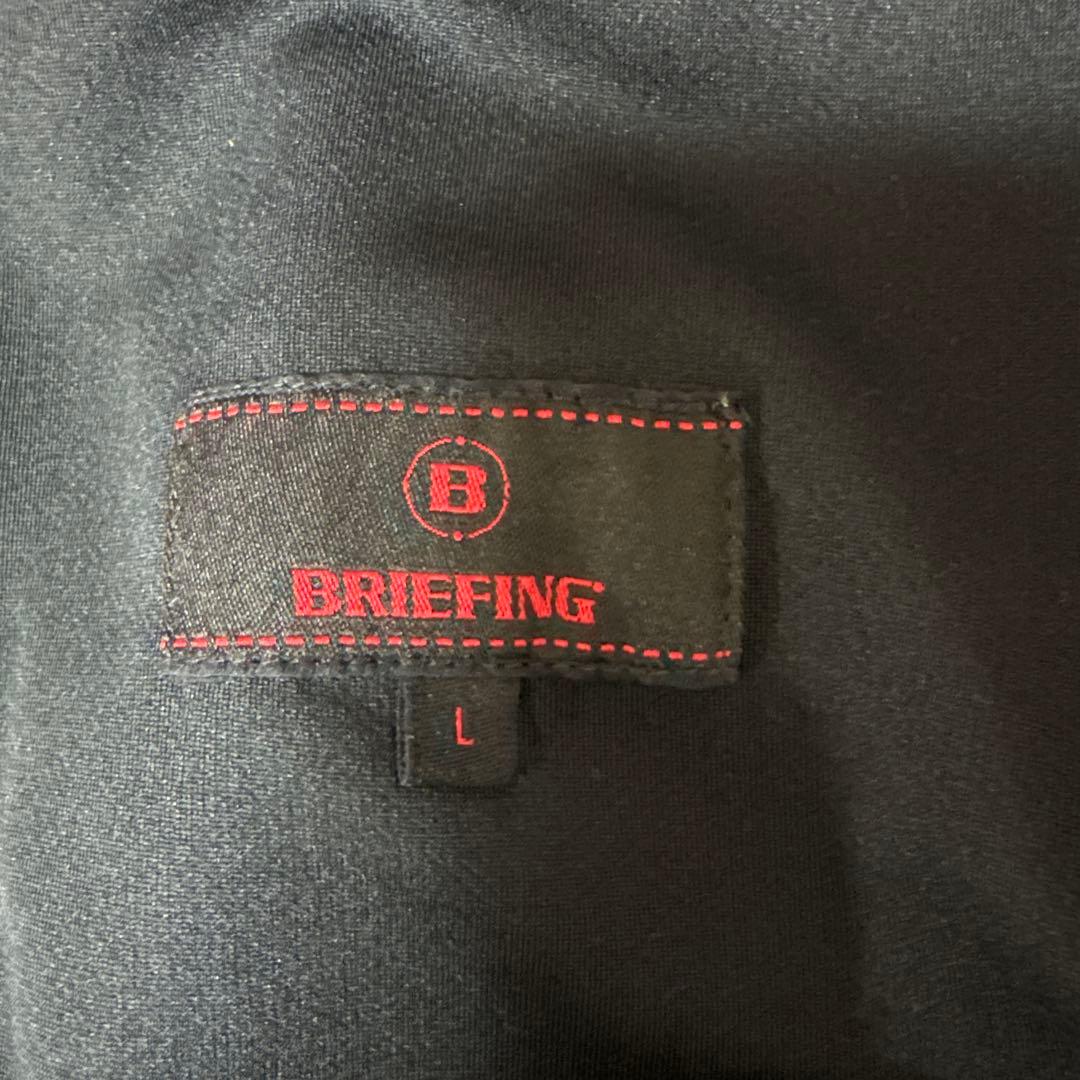 BRIEFING フルジップジャケット 黒