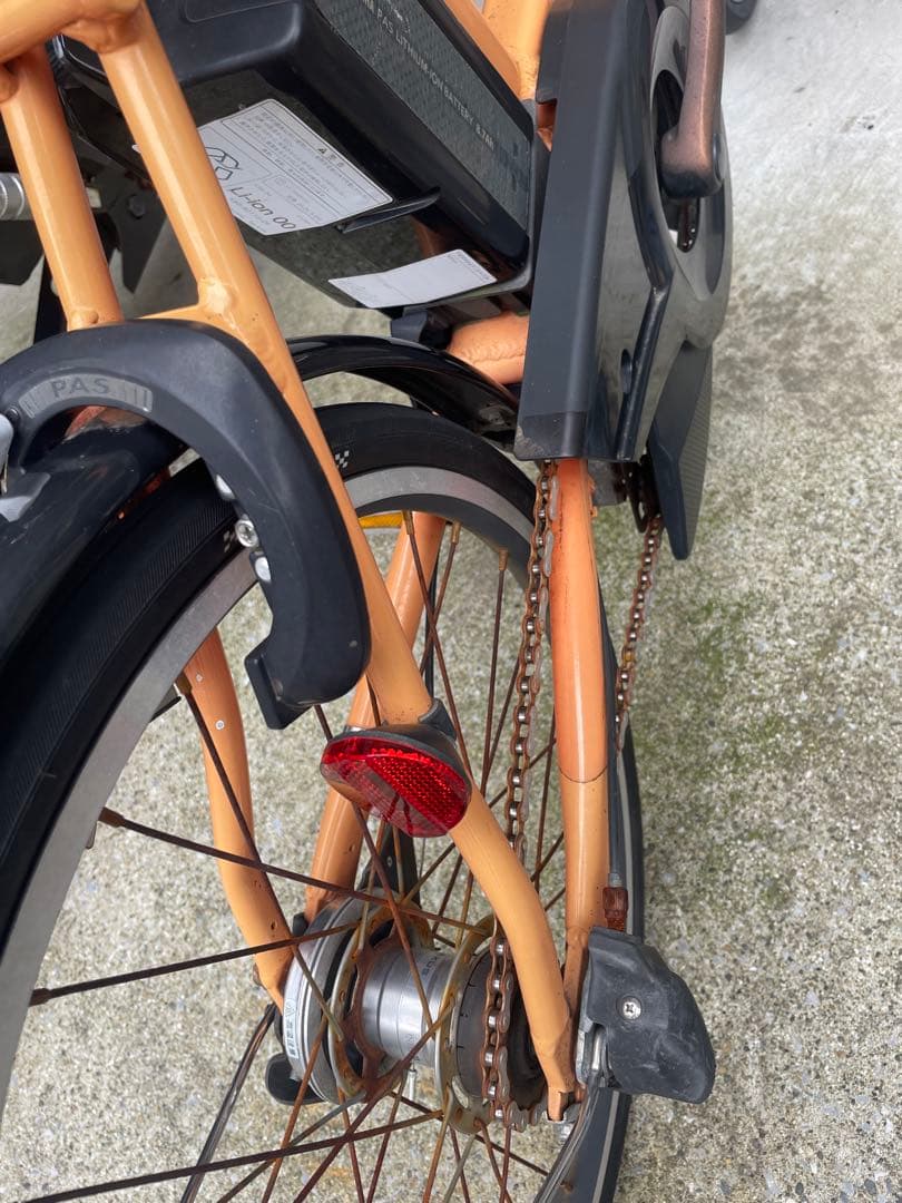 中古　YAMAHA pas city X アシスト自転車 24インチ