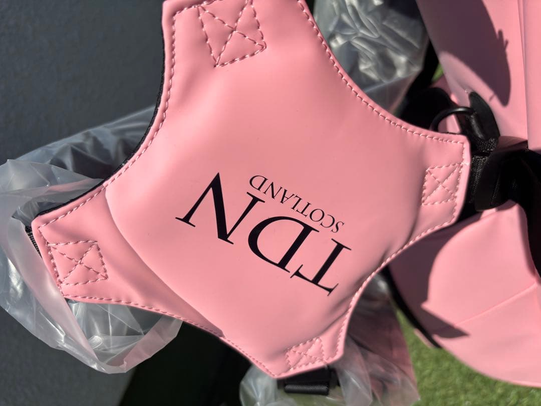 TDN スタンドバッグ　キャディバッグ　ゴルフバッグ　新品　ピンク　pink