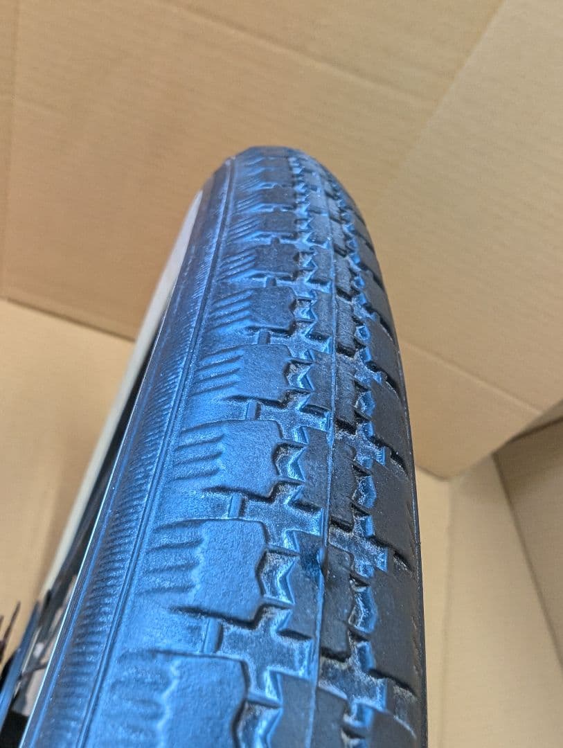 22インチ　ジュニアマウンテン　22×1.75タイヤホイール前後セット