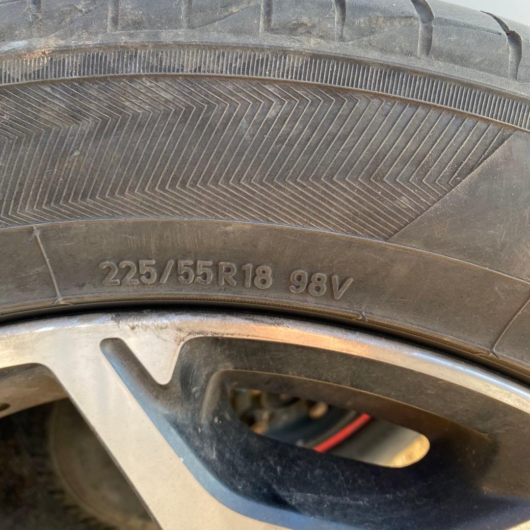 225/55R18 タイヤ・ホイールセット 4本