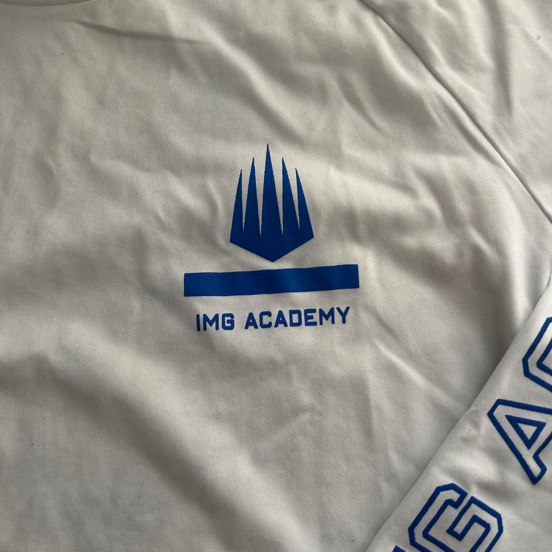 3月まで値下げ中 IMG Academy 長袖Tシャツ バスケ ウェア 大学
