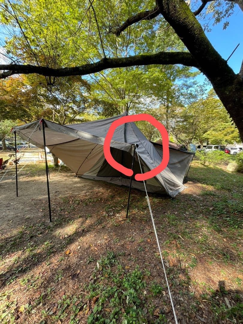 DOD ヤドカリテント　カーキーグレー　 おまけ付き