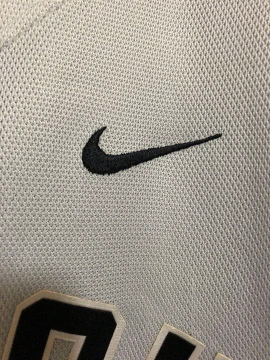 NIKE 軟式野球、ヤンキースビジターモデル　ユニホーム上下（ＸＬ）