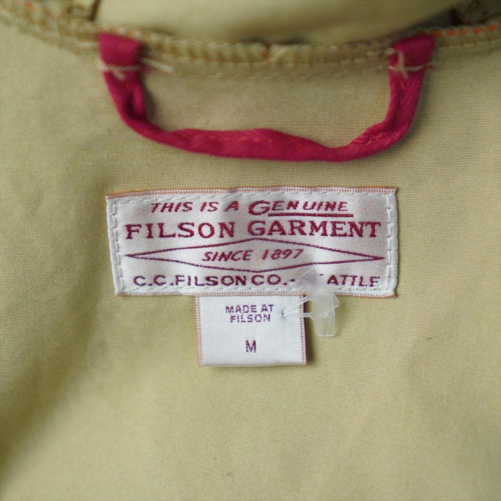 FILSON フィッシングジャケット ウェーディングジャケット オレンジUSA製