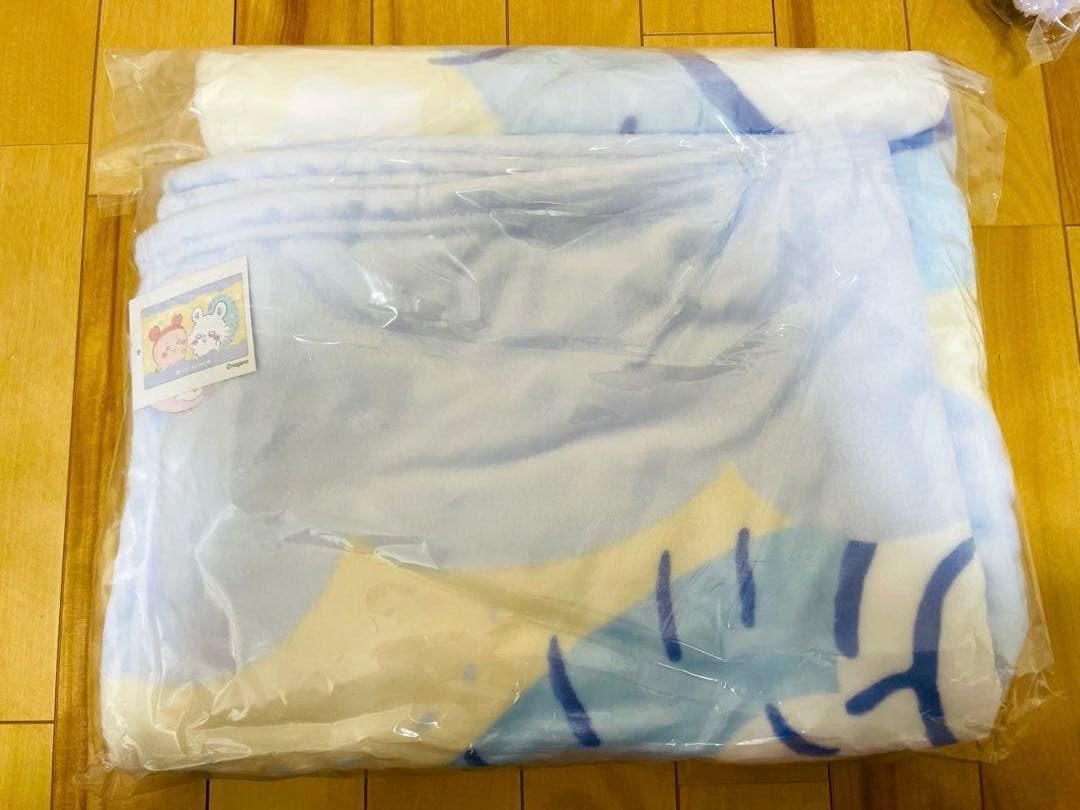 【未使用】ちいかわ ハチワレ ぬいぐるみ クッション バッグ ブランケット