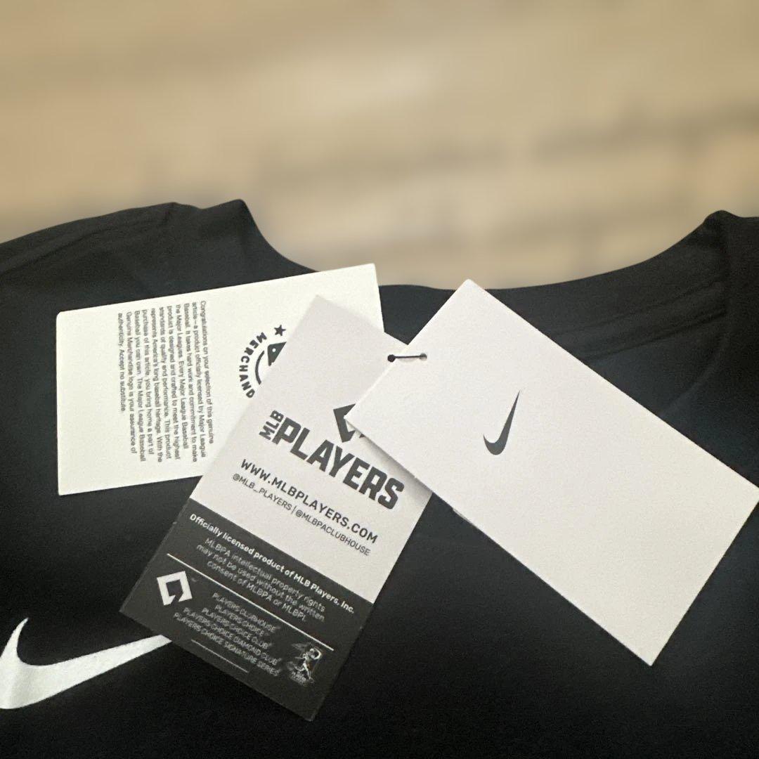 [新品タグ付き]NIKE ナイキ　ドジャース　公式　大谷翔平　Tシャツ　ブラック
