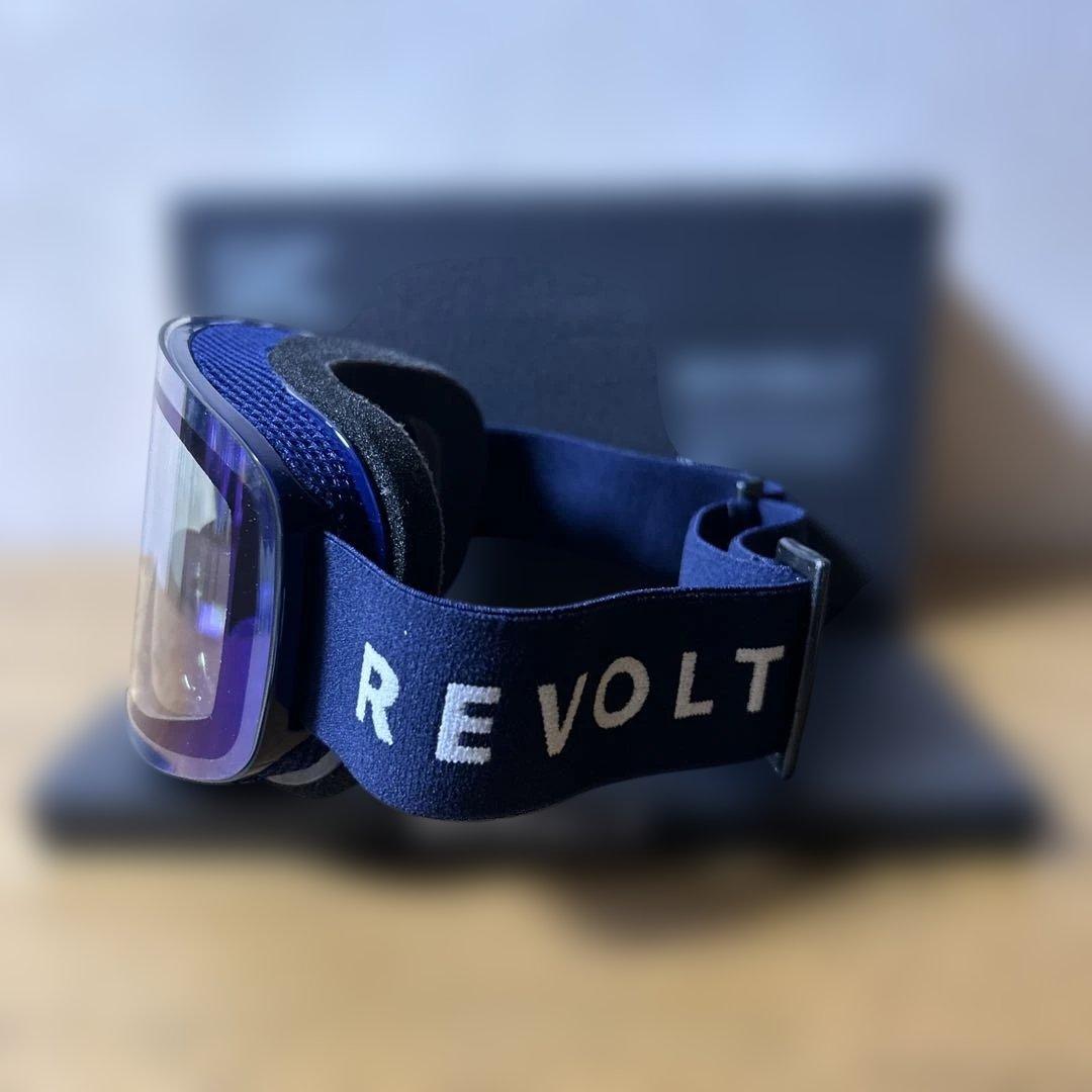 REVOLTゴーグルBlueMirror/ClearPhotochromic新品
