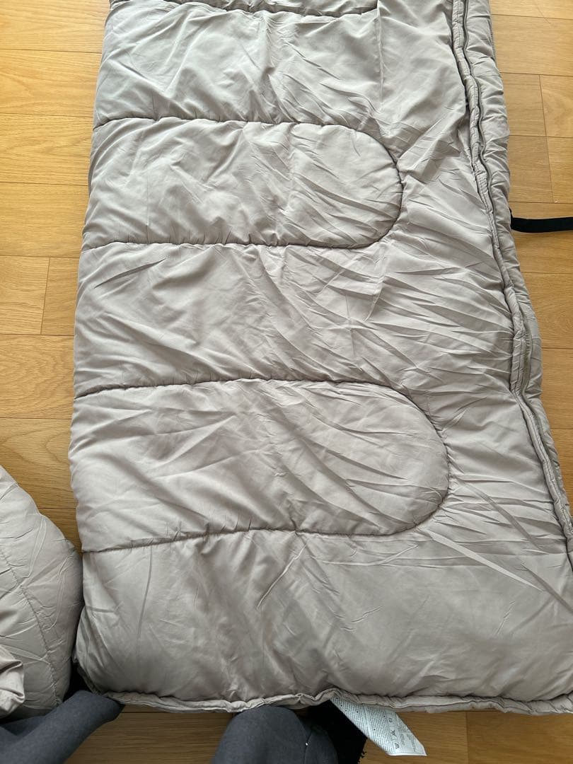 Coleman 寝袋 コールマン ファミリー 2 IN 1 / C5 グレージュ