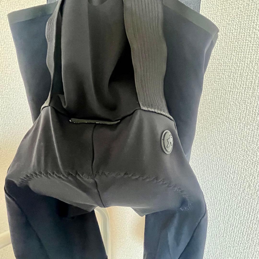 assosビブタイツ ブラック パッド付きSサイズ