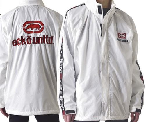 ecko unltd エコーアンリミテッド セットアップ　シャカシャカ L 白