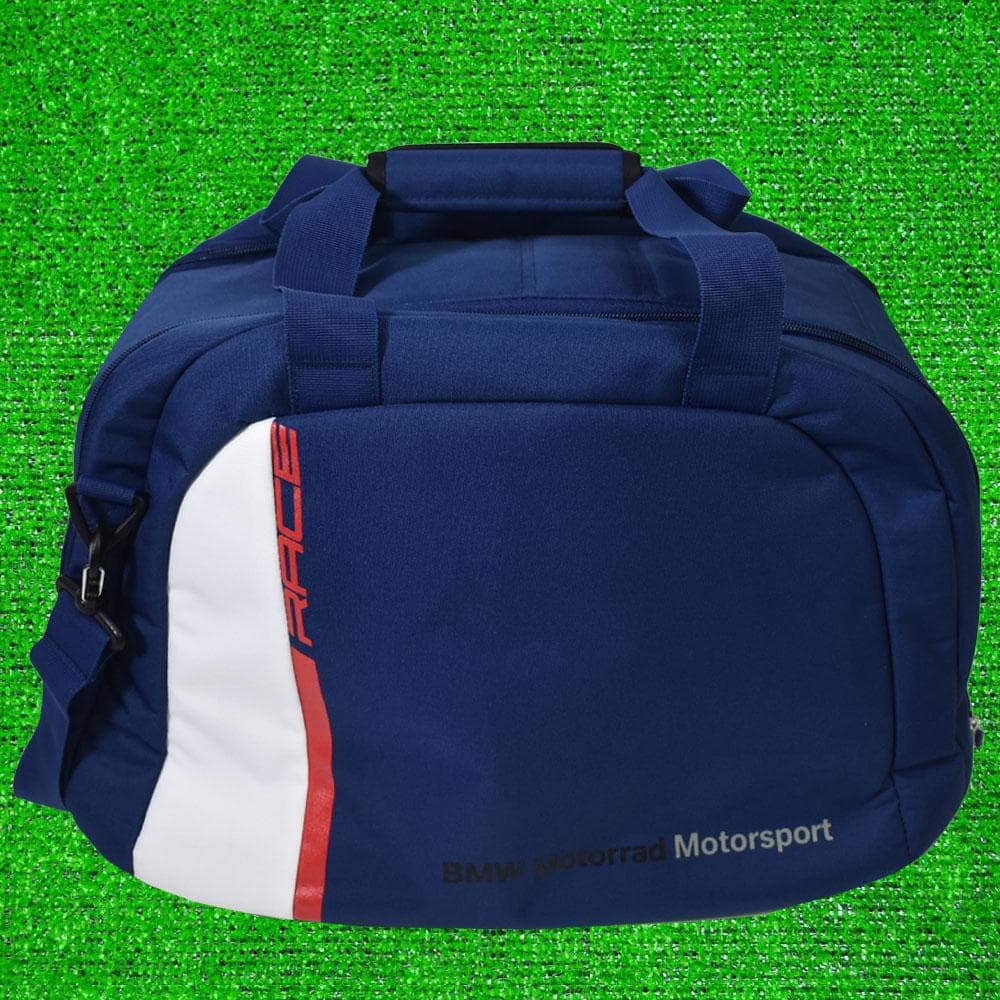/モータースポーツ ボストンバッグ【ネイビー】新品！