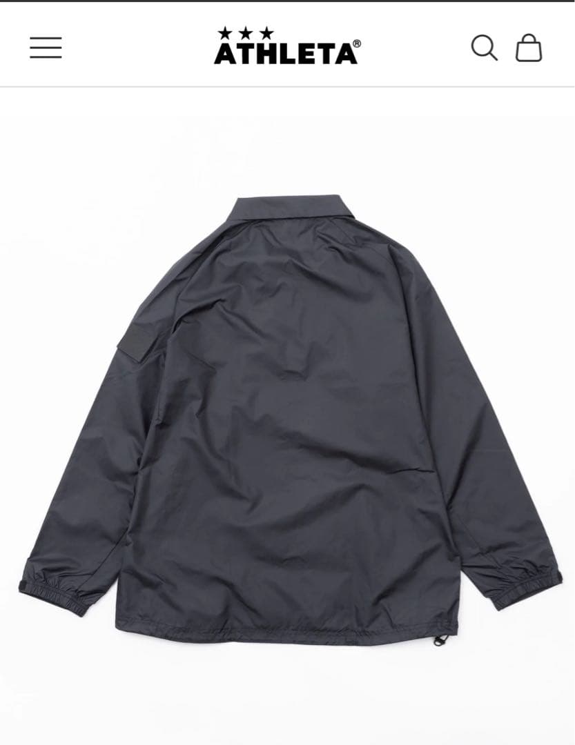 ATHLETA【限定】TEDVコーチジャケット