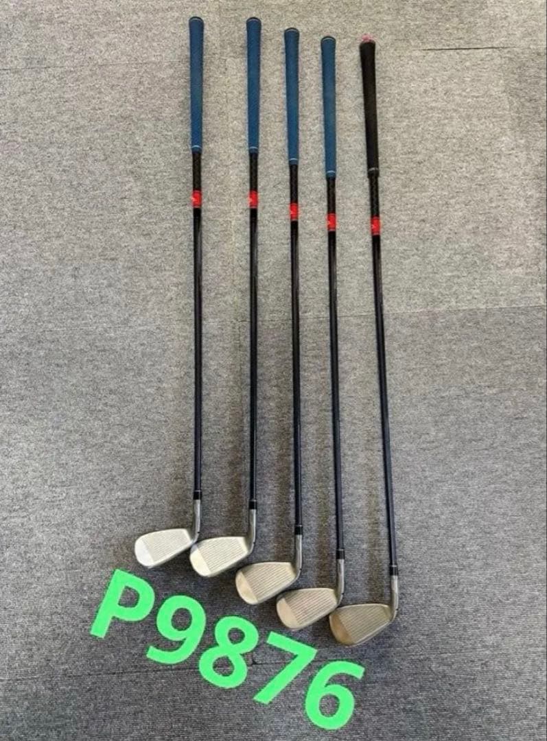 【美品】テーラーメイド ステルス アイアン 5本セット カーボン S