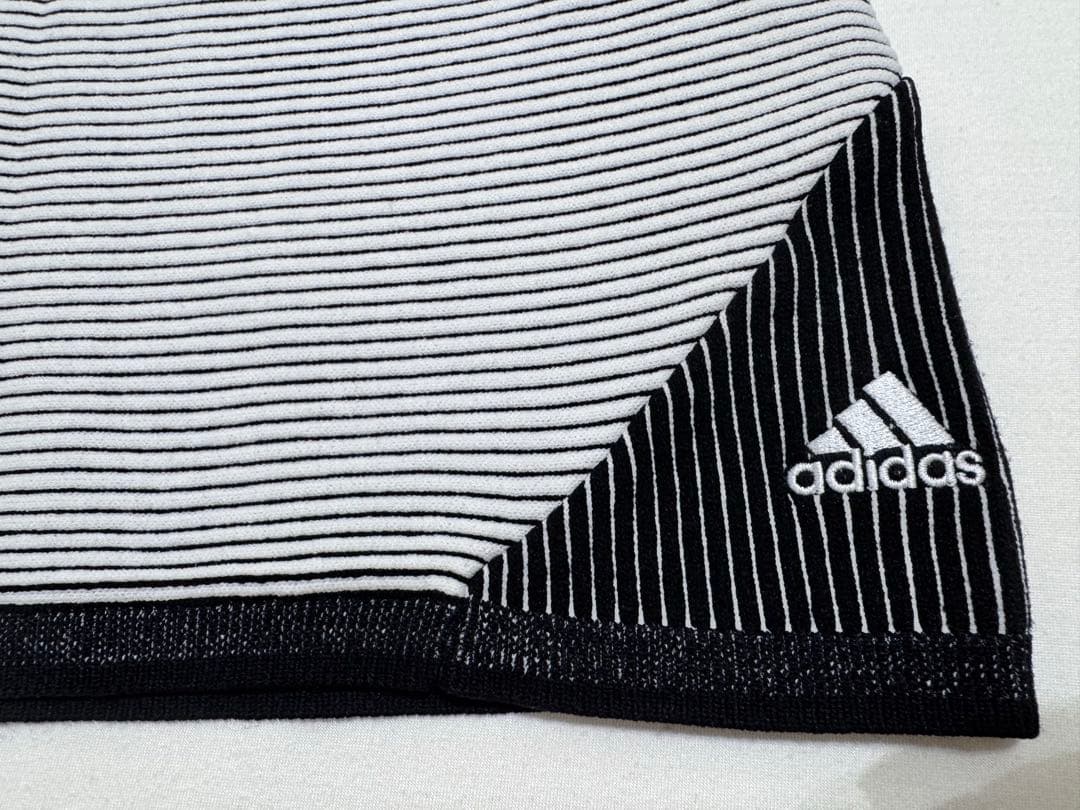 最終値下げ‼️極美品✨adidas ジップニットパーカー＆ニットスカートセット