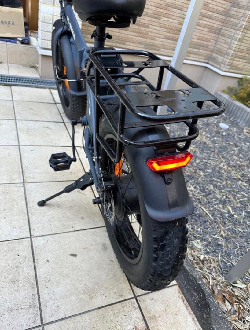 ファットバイク　20インチ　折り畳み電動自転車 FATBIKE 7段変速