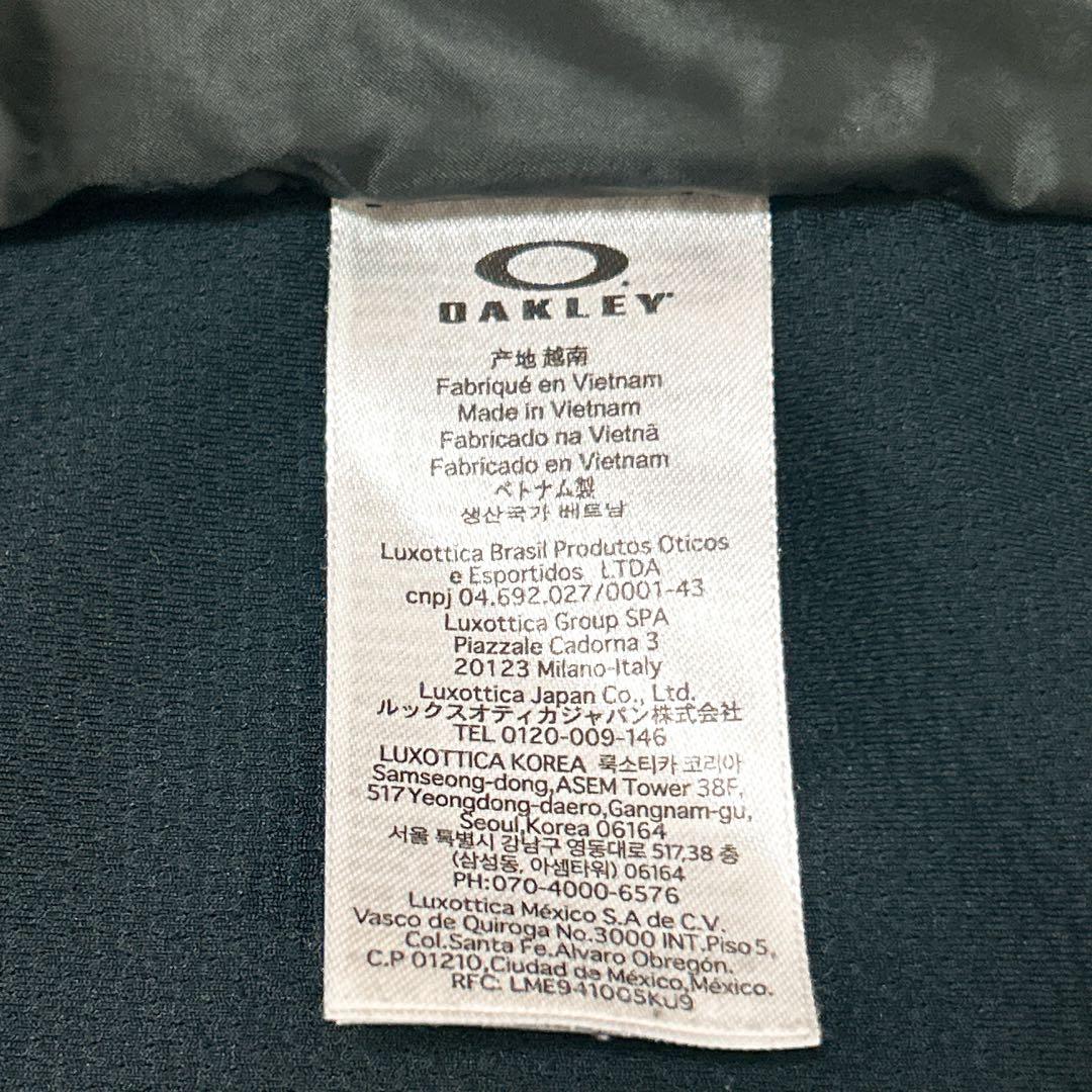 OAKLEY キルティング 切替 ダブルジップパーカー ブルゾン ゴルフ XL