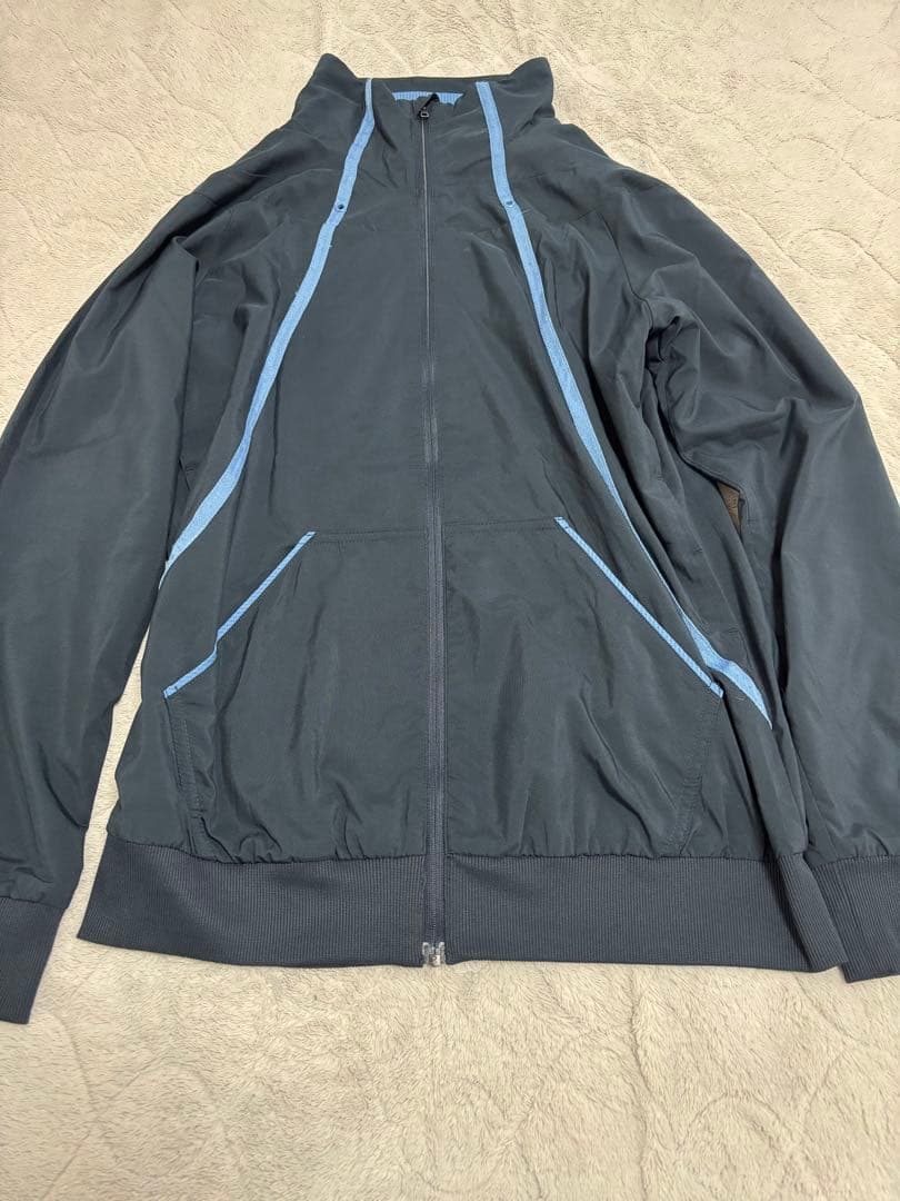 Nike ジャージ上下セット L/Sサイズ 黒/青