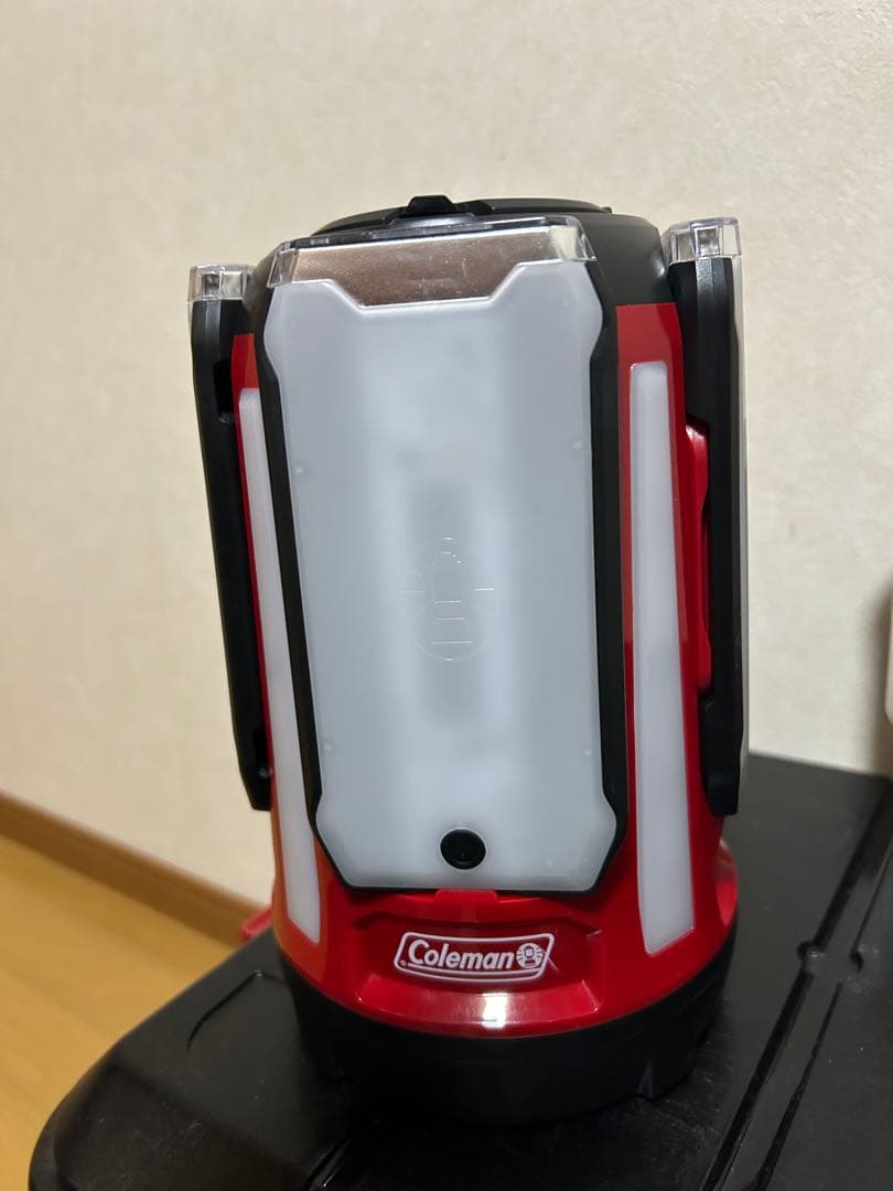 【美品】Coleman LEDランタンセット＋マグカップ付きキャンプ必須アイテム