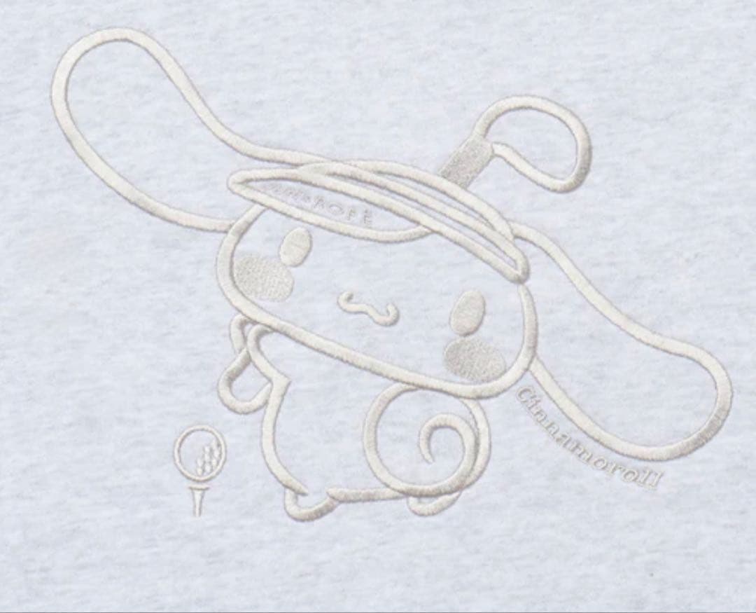 JUN&ROPEシナモロールコレクション　バック刺繍トレーナー　現行品　新品