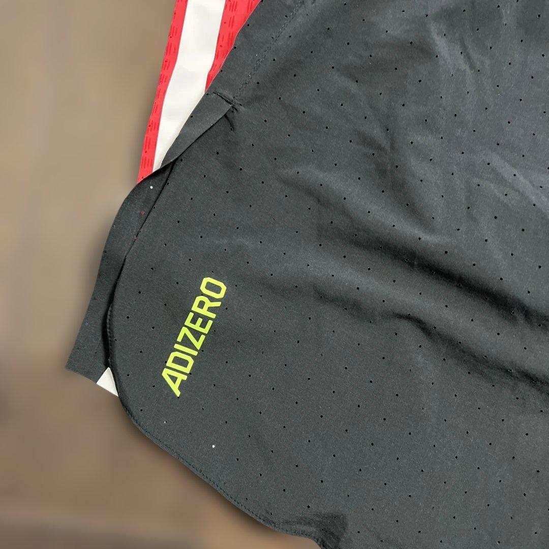 美品 adidas ADIZERO シングレット パンツ セット