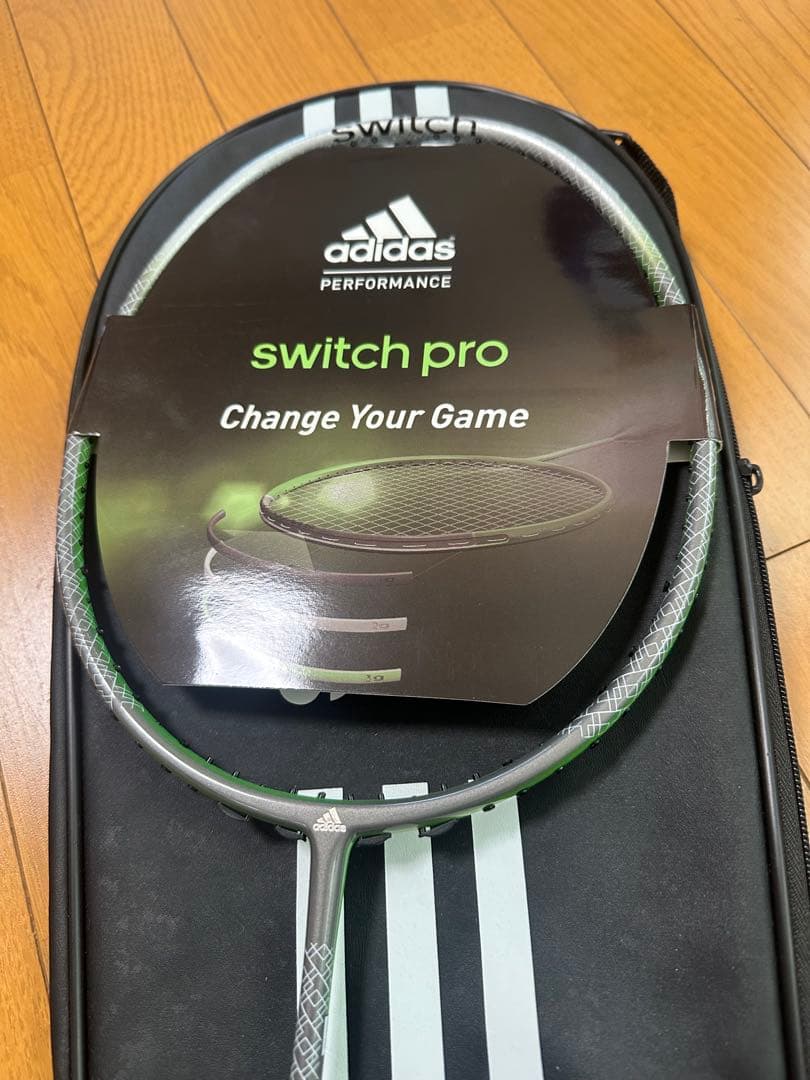 adidas switch pro バドミントンラケット グリップ5