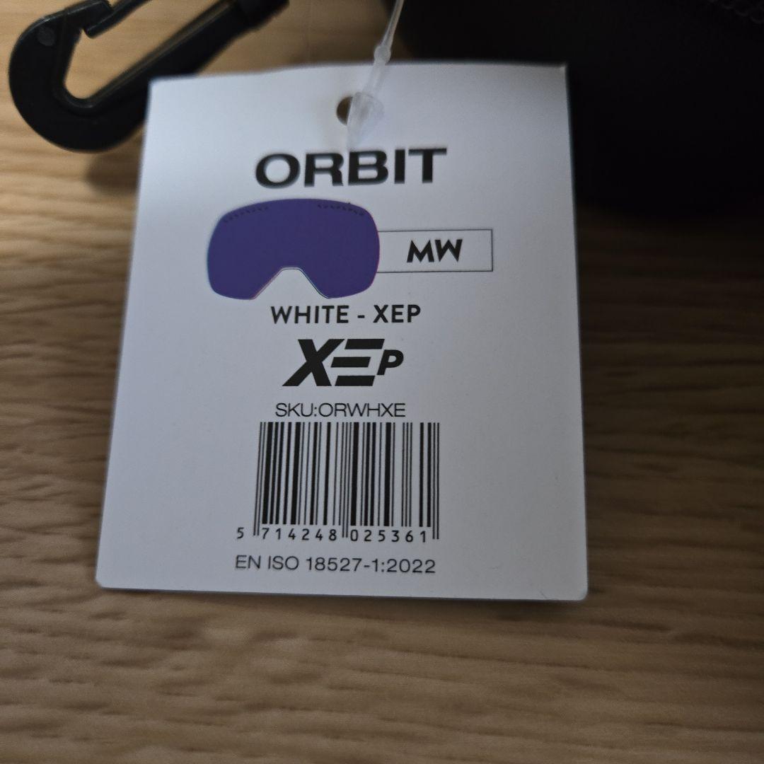 新品　MessyWeekend Orbit ゴーグル ホワイト - XEP