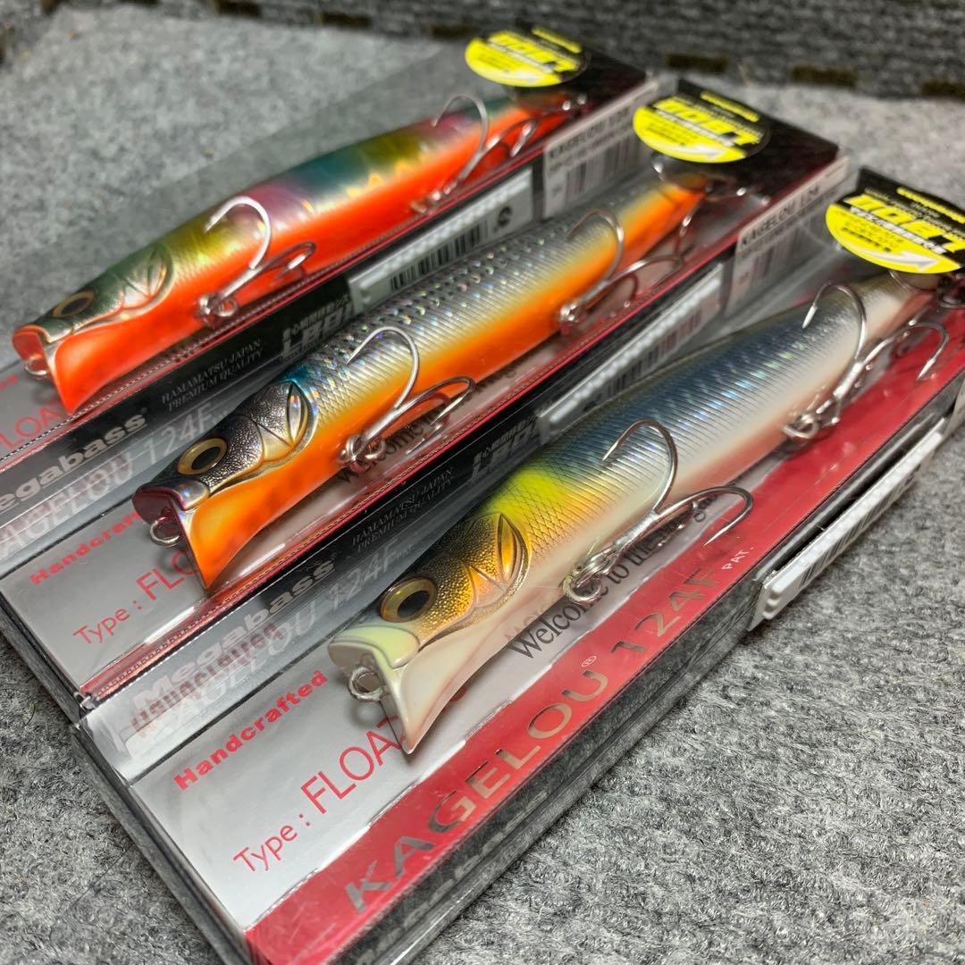 メガバス　カゲロウ124F 3点セット