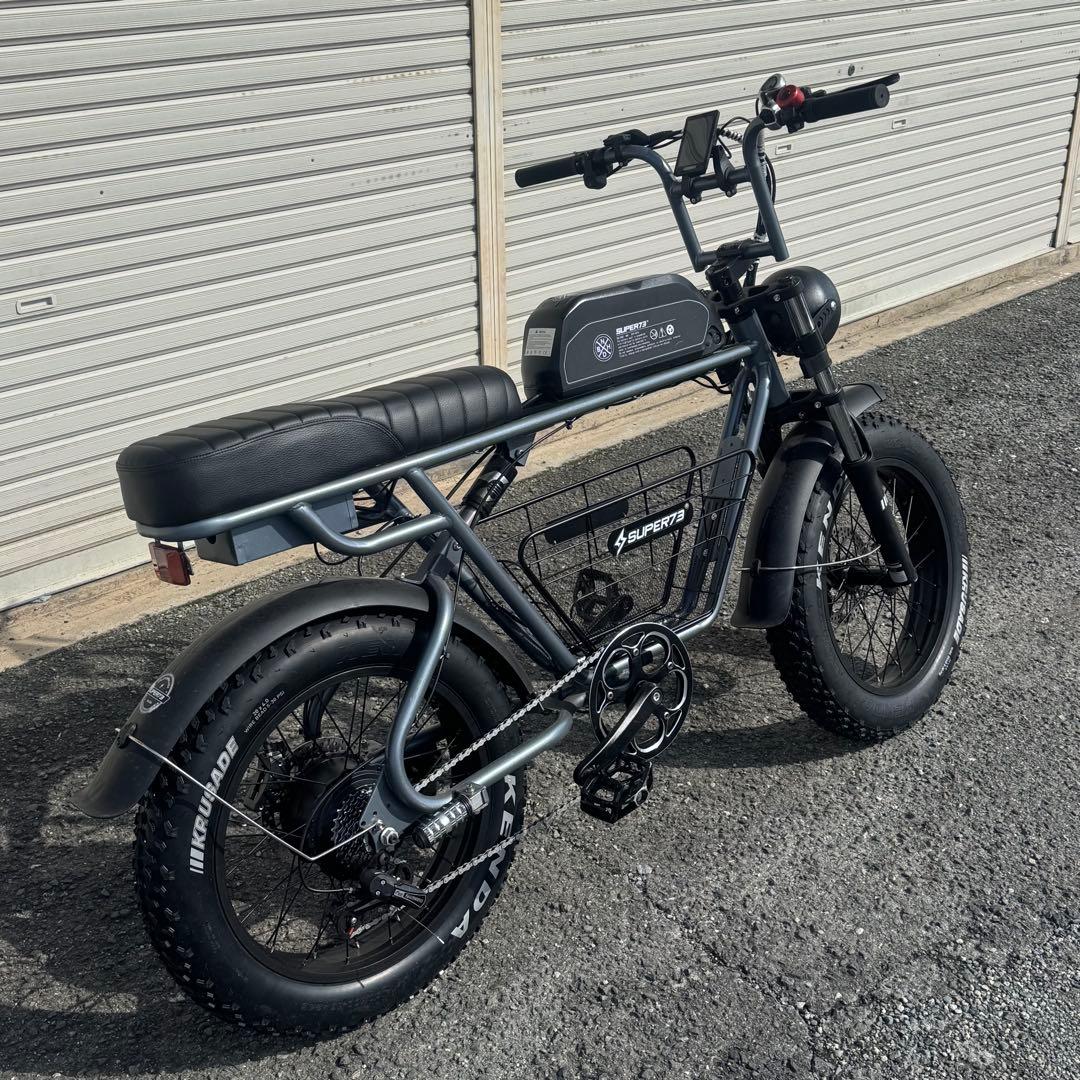 ⭐︎適合仕様⭐︎極上SUPER73スタイル 電動アシスト自転車