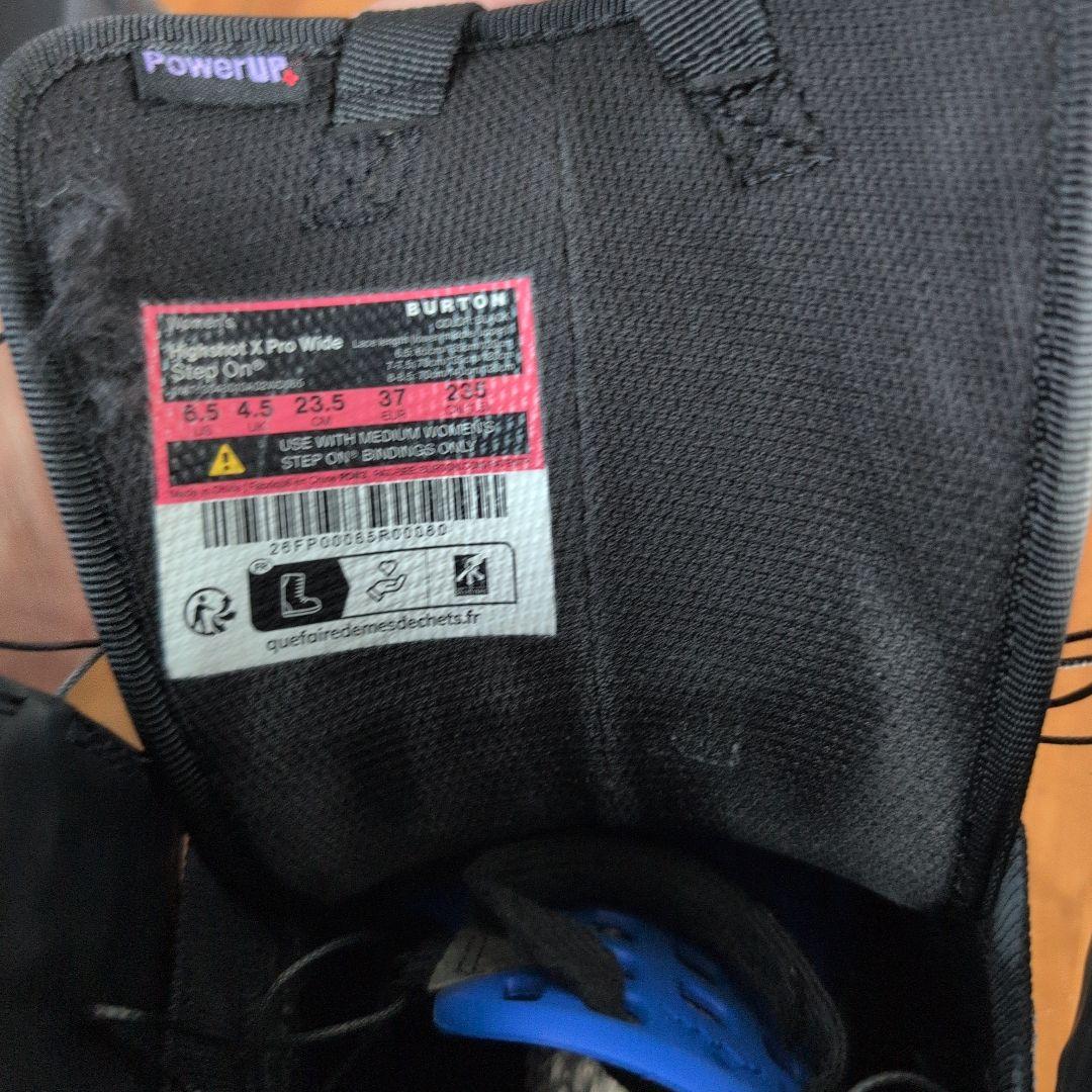 Burton ハイショット X Pro Step On 23.5 WIDE