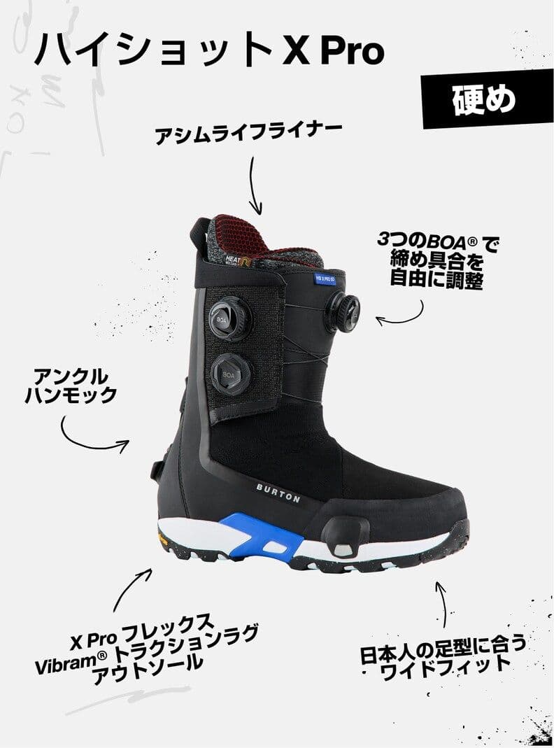 Burton ハイショット X Pro Step On 23.5 WIDE