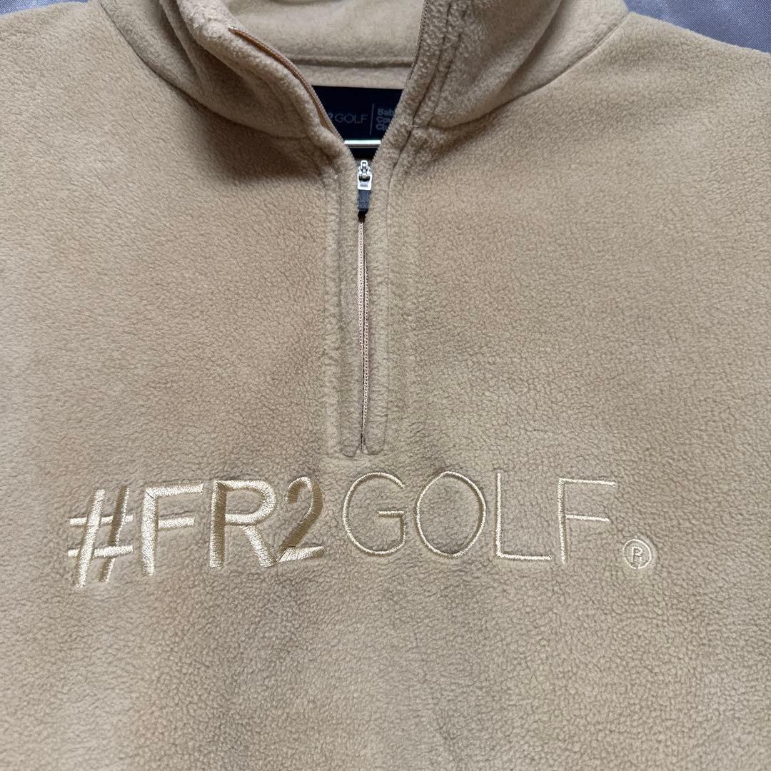 【最終値下げ】#FR2GOLF ハーフジップセーター BCC ベージュ　希少