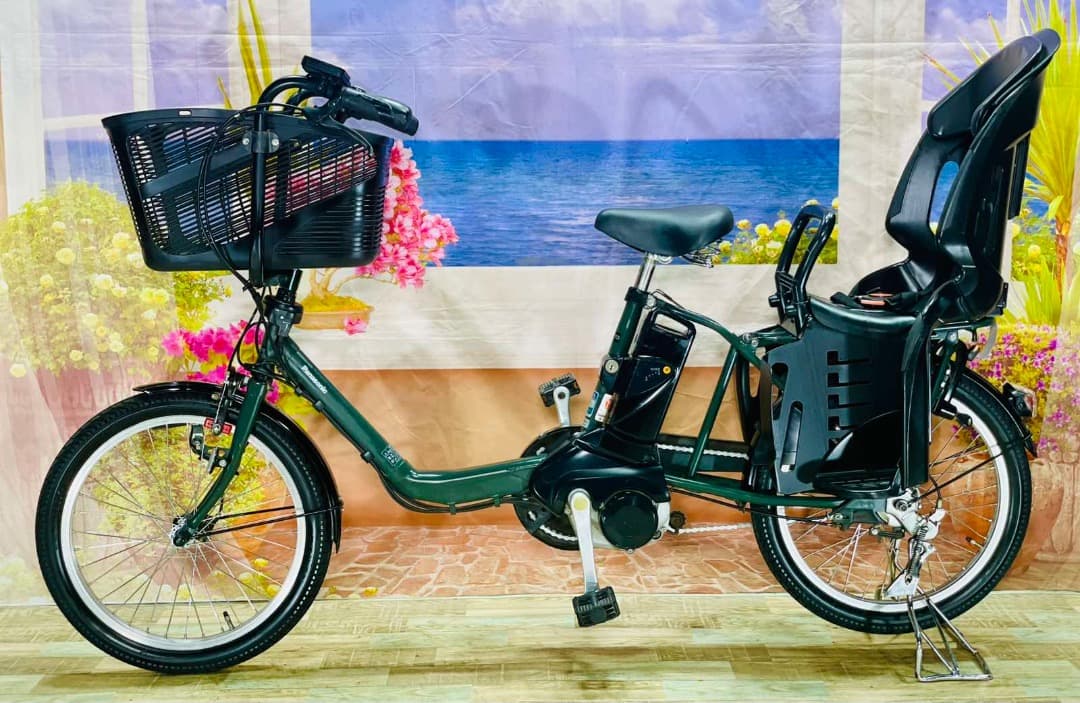 ヤマハパスキス⭐️人気モデル！子供乗せ電動アシスト自転車Y2687