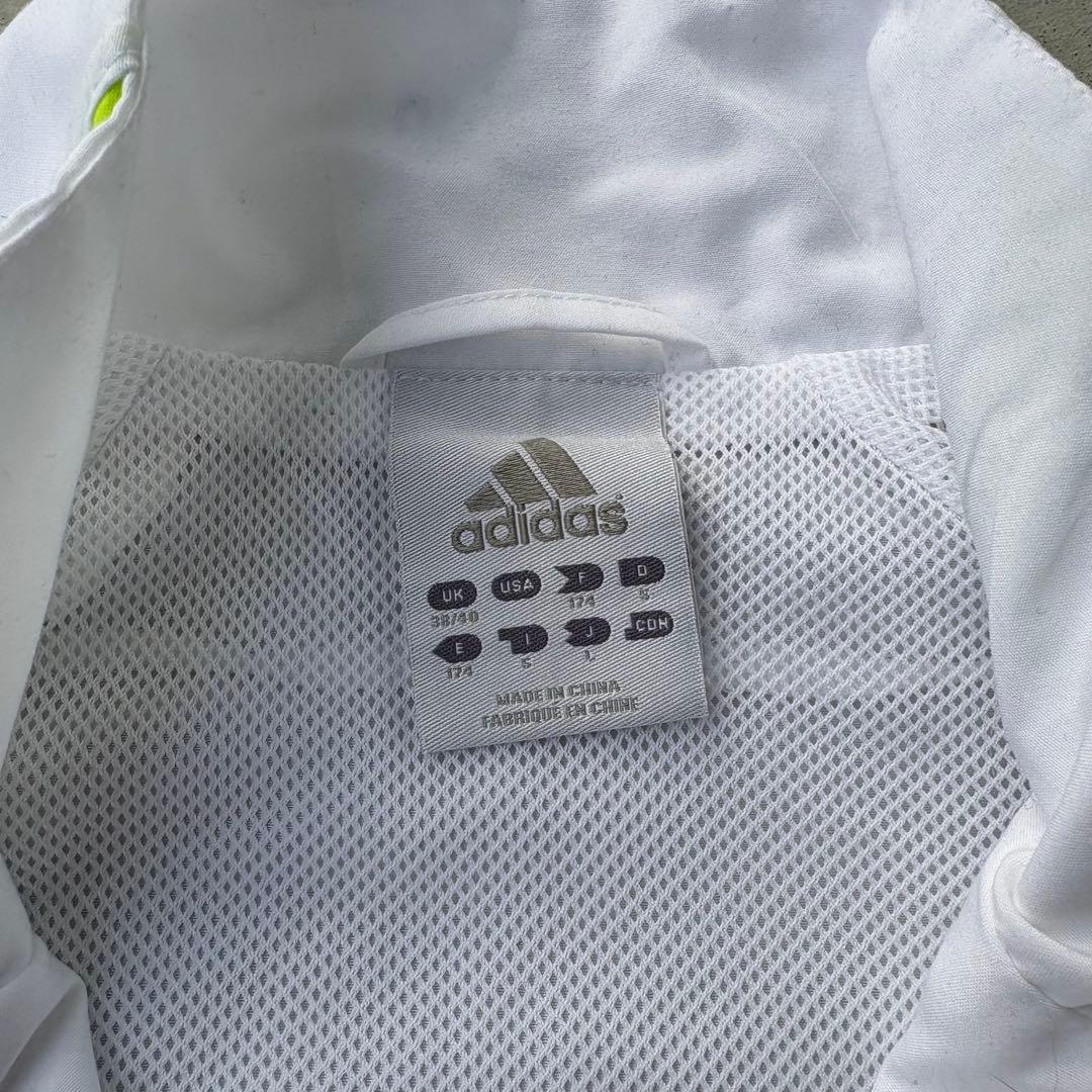 00s adidas レアルマドリード　ナイロンジャケット　Y2K アーカイブ