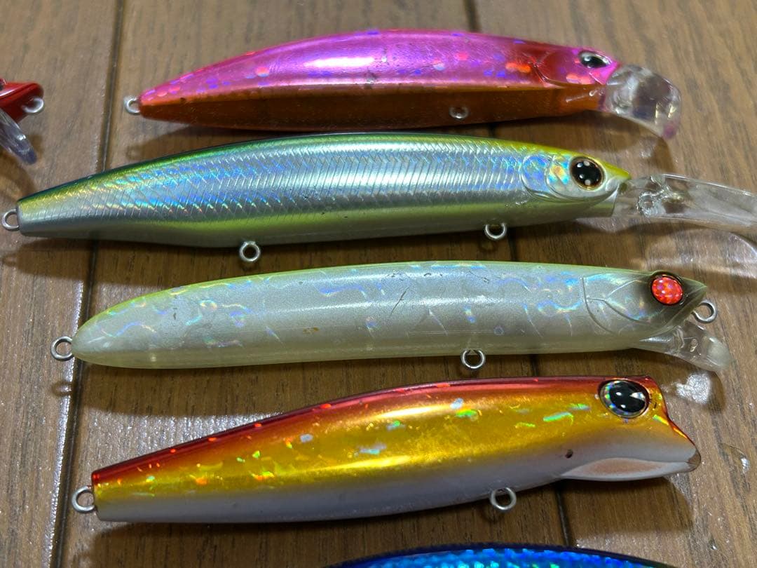シーバス青物ヒラメルアー20個セットまとめ売りアイマ　ダイワ　アピア他