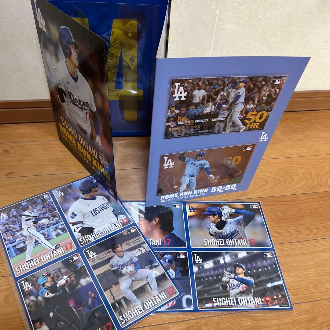 新品　大谷翔平プレミアムフレーム50-50達成&2024NLホームラン王獲得記念