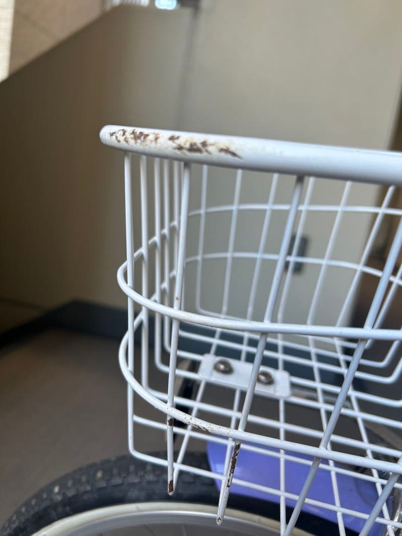 ✴︎名古屋市引き取り✴︎幼児用自転車 紫とピンク