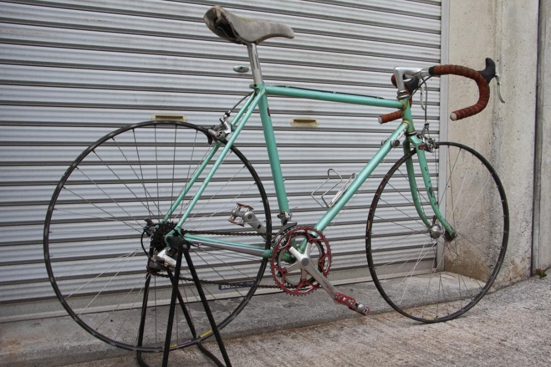 ♪クロモリ♪TANGE2♪ビルダー不明♪レストアベース♪引き取りは値下げ